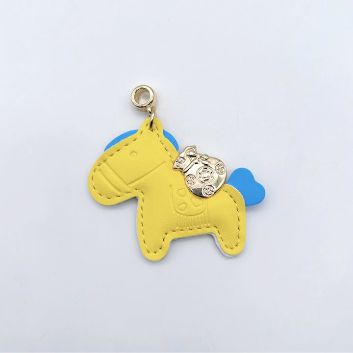 Animal-Shaped Leather Keychain Kalsten