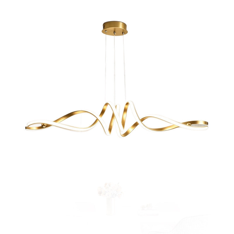 Contemporary Wave Pendant Light