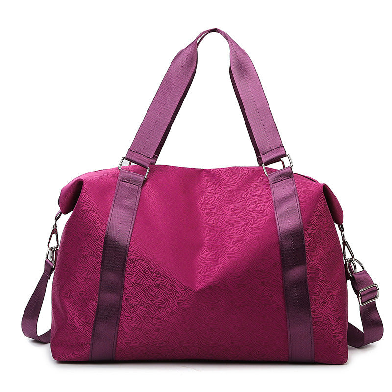 Durable Textured Travel Duffle Bag Kalsten