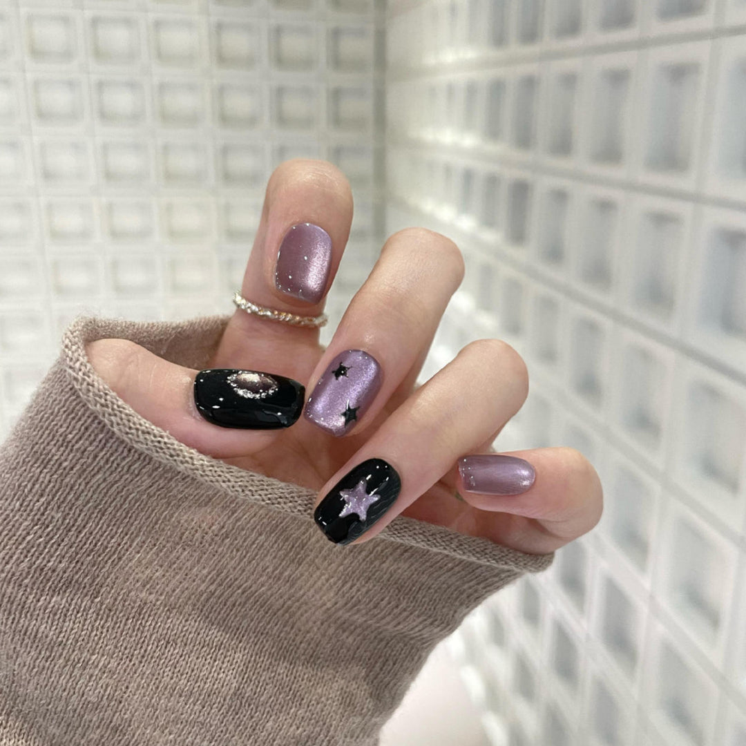 Stylish Star Design Artificial Nails Kalsten