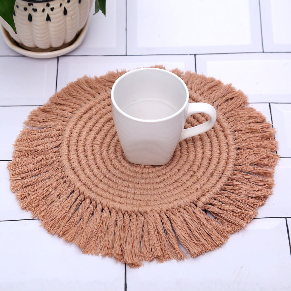 Macramé Decorative Round Wall Art