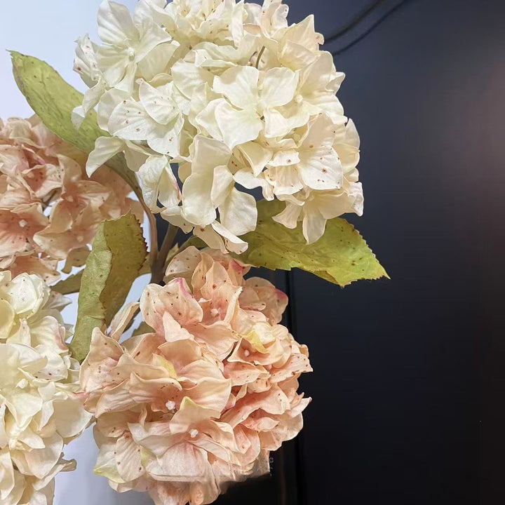 Lifelike Hydrangea Floral Bouquet
