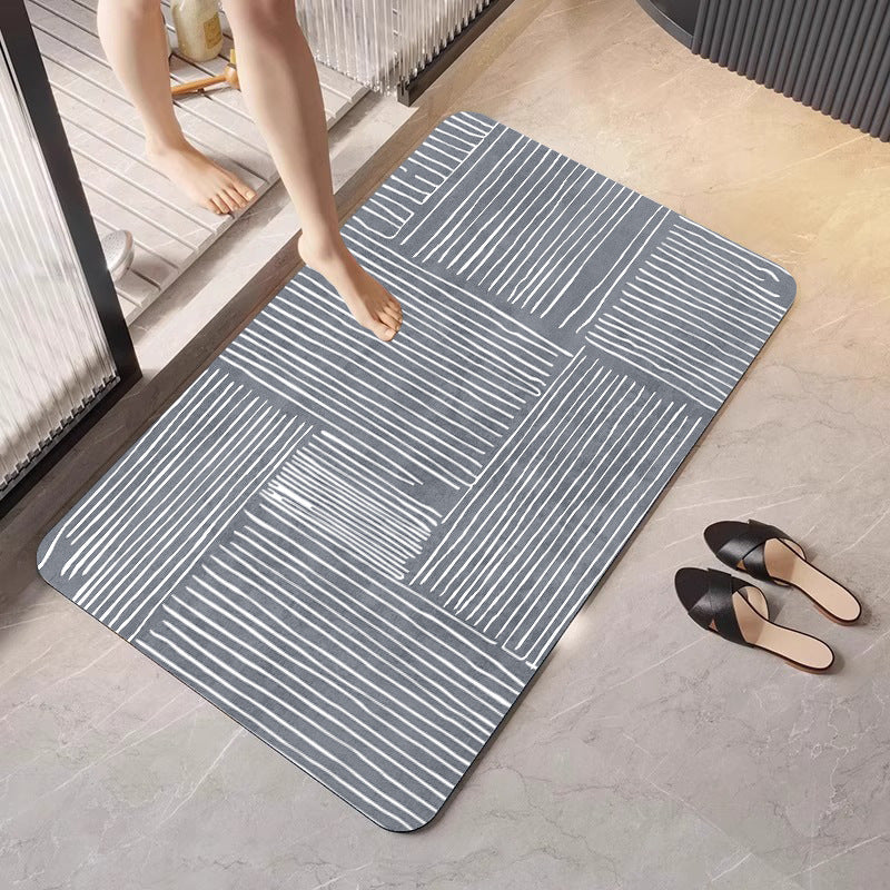 Decorative Bathroom Mat Kalsten