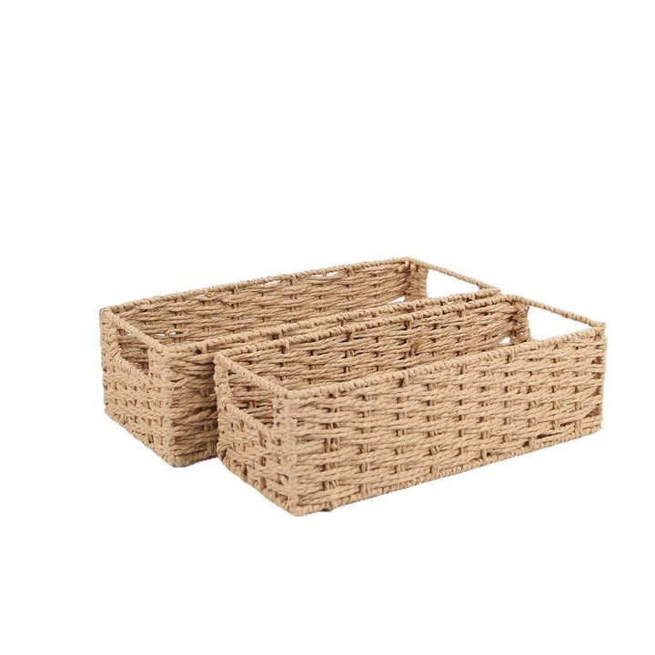 Natural Woven Storage Organizer