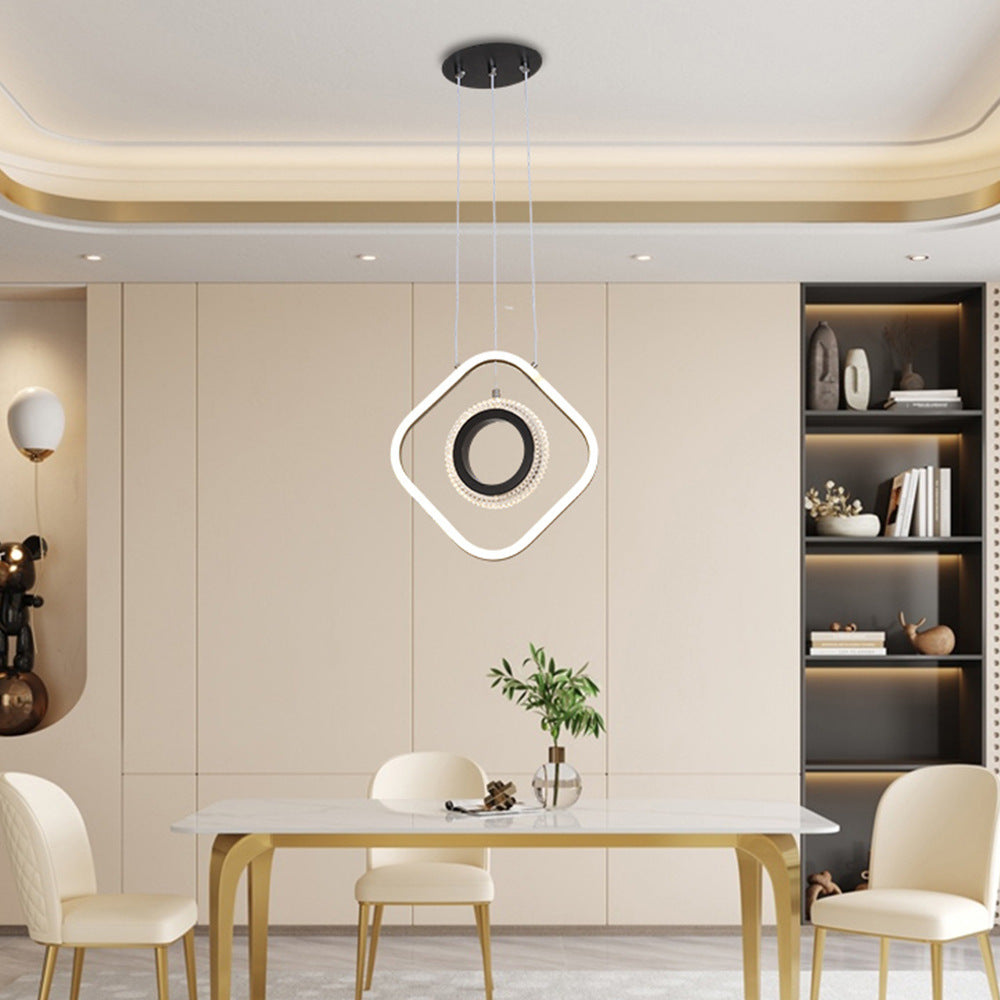 Modern Crystal Pendant