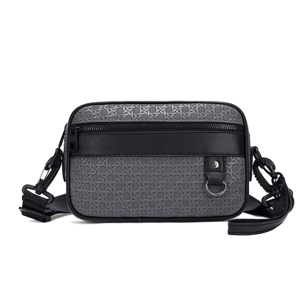 Textured Utility Crossbody Bag