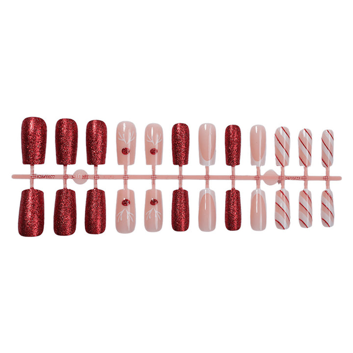 Holiday-Themed Press-On Nail Art Set Kalsten 1788495570