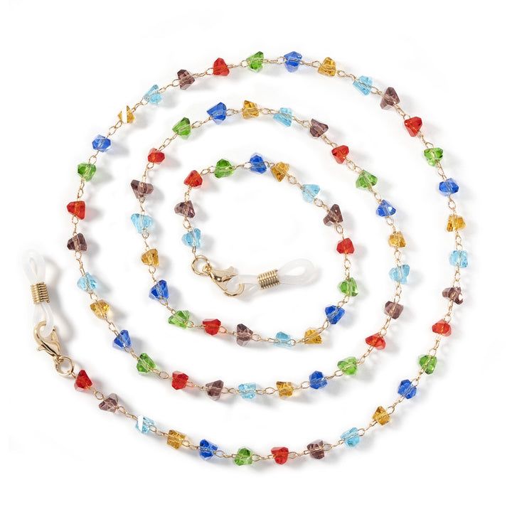 Chic Gemstone-Style Eyewear Chain Kalsten