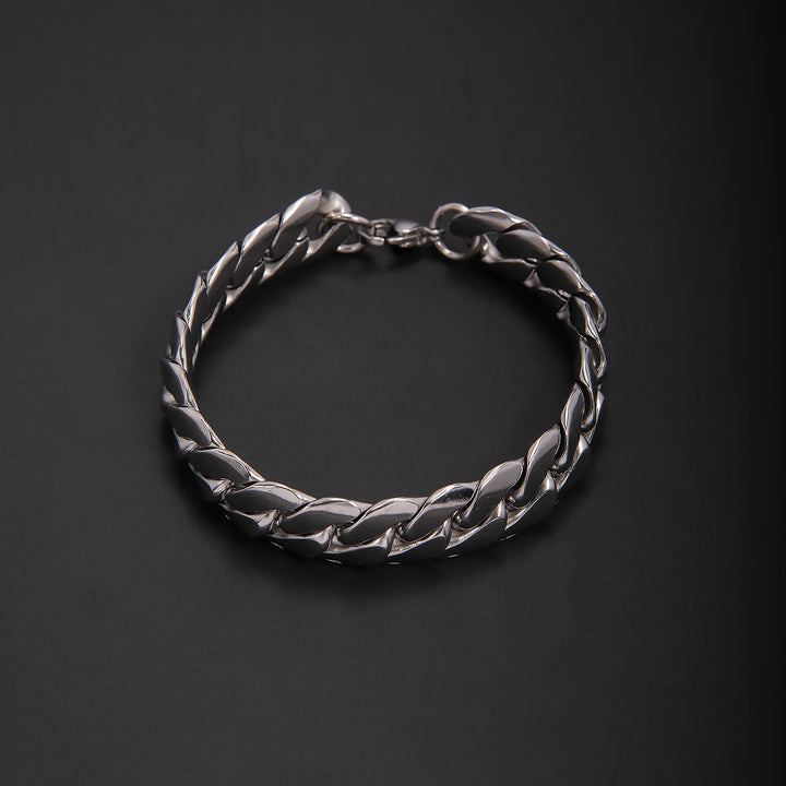 Bold Cuban Link Chain Bracelet Kalsten