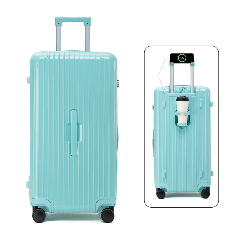 Unisex Hard-shell Travel Suitcase Kalsten