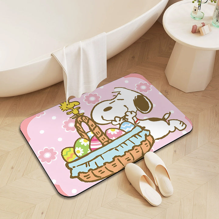 Cartoon Character Bath Mat