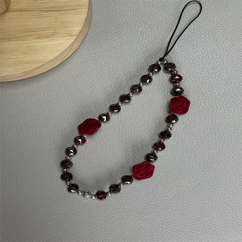 Elegant Floral Beaded Necklace Kalsten