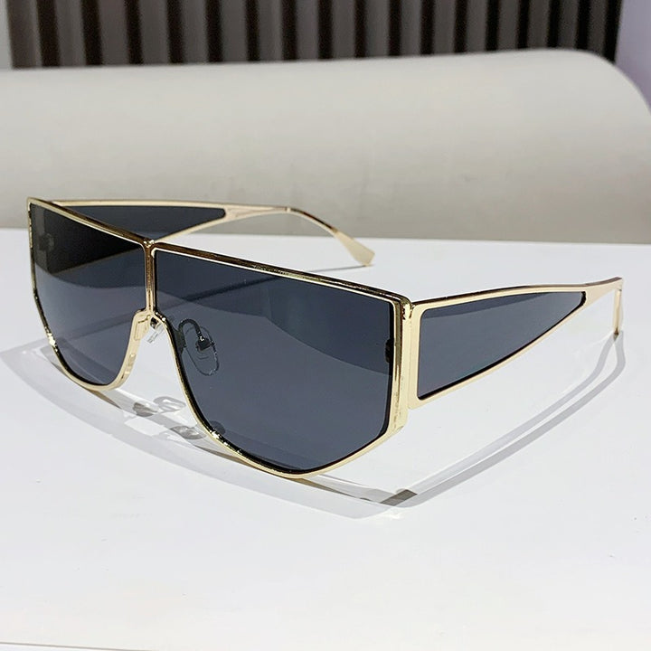 Men's Bold Statement Shield Sunglasses Kalsten