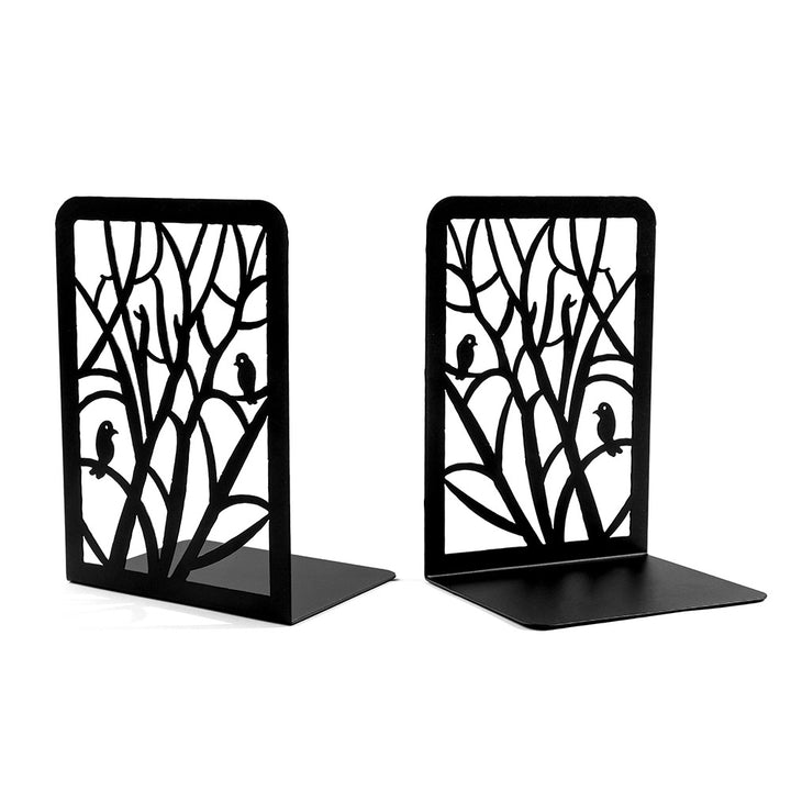 Artistic Bird-Themed Bookends
