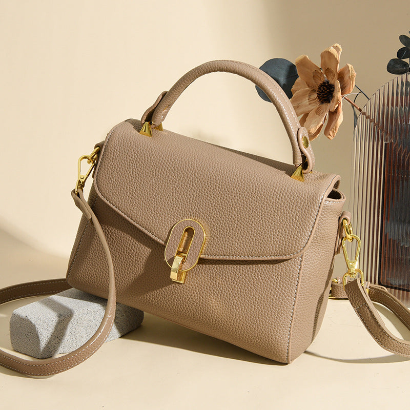 Elegant Structured Top-Handle Handbag Kalsten