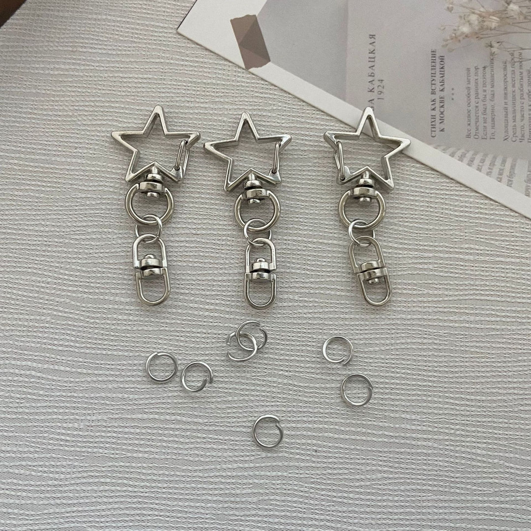 Star-Shaped Keychain Clip Kalsten