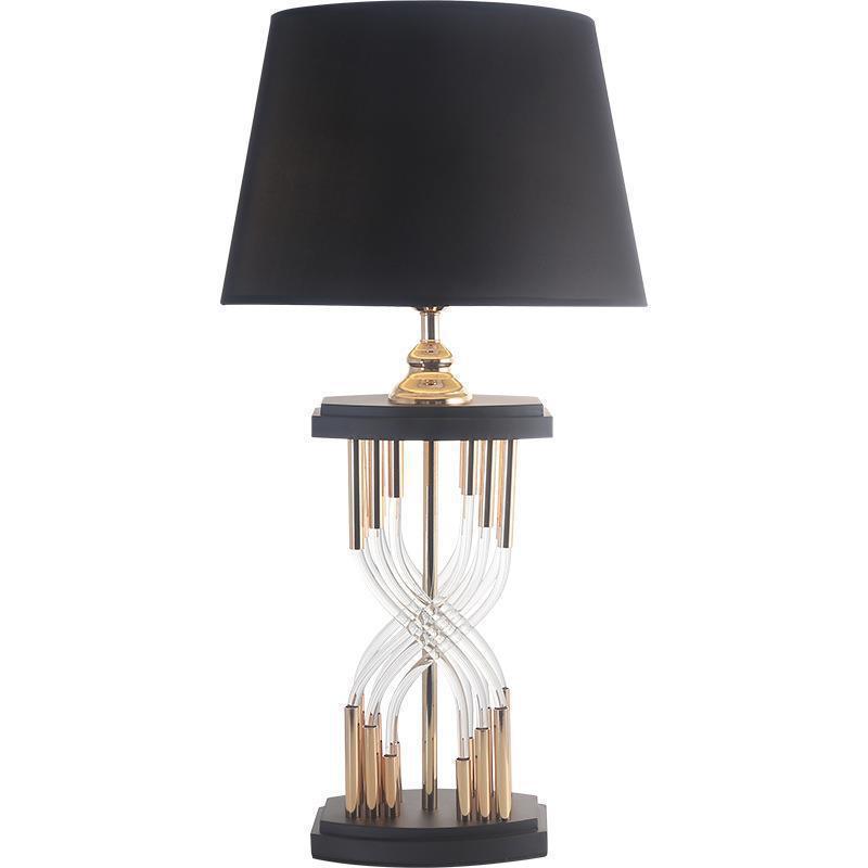 Modern Decorative Table Lamp with Sculptural Base