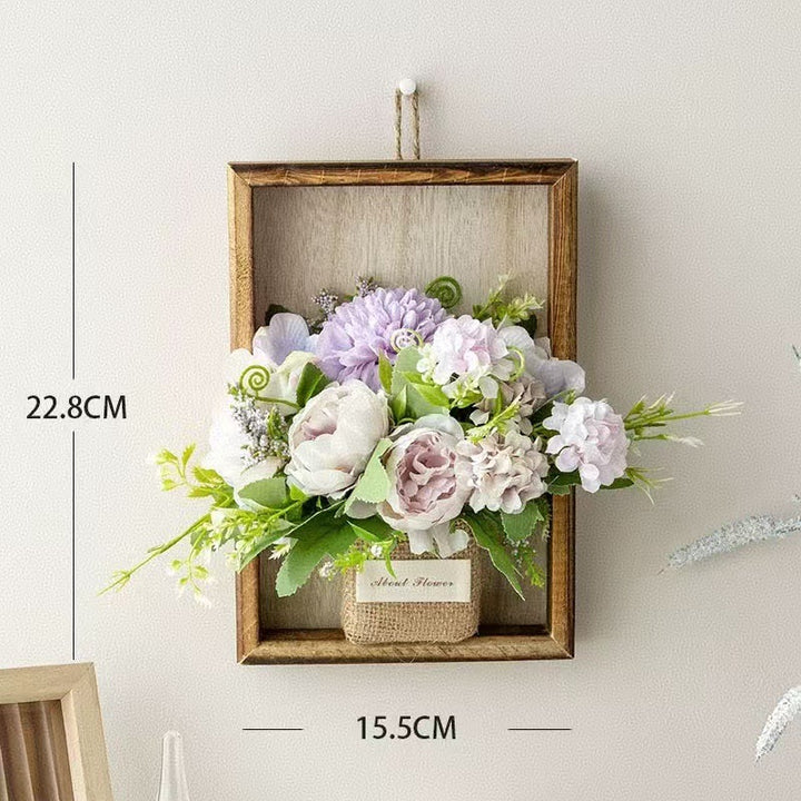 Floral Wall Art Arrangement