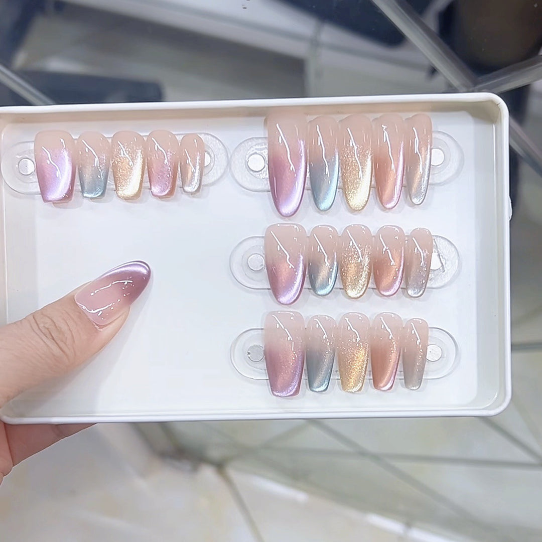 Premium Ombre Effect Press-On Nail Set Kalsten