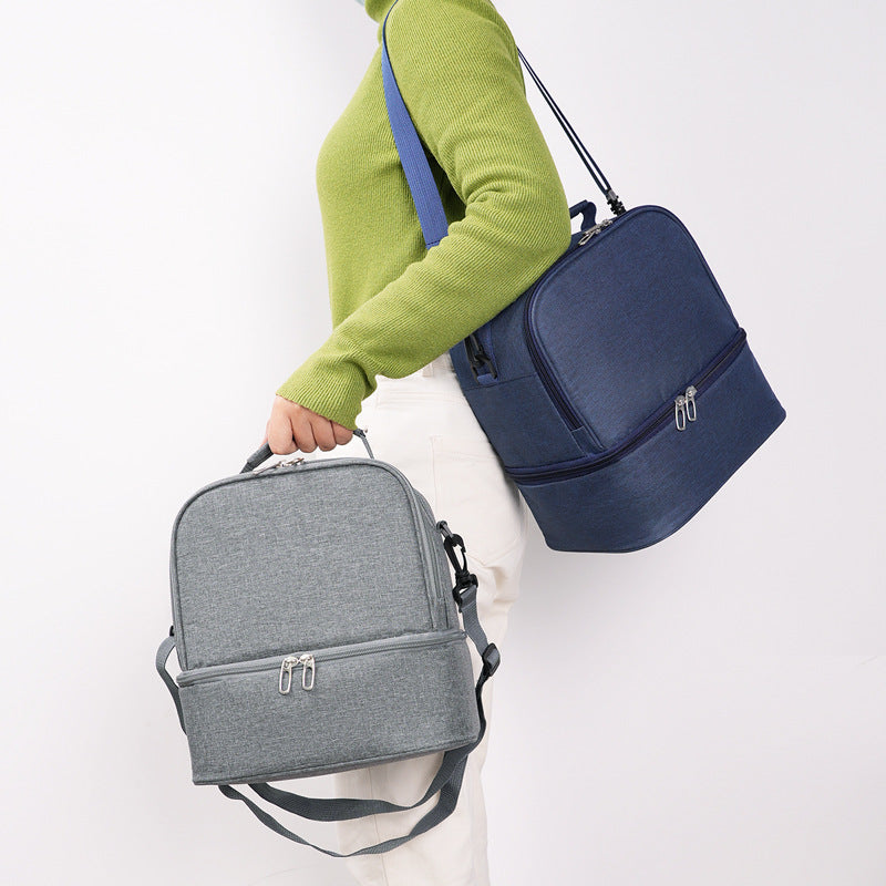 Insulated Multi-Compartment Lunch Box
