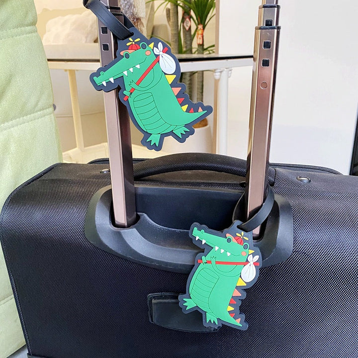 Fun Crocodile Luggage Tag Kalsten