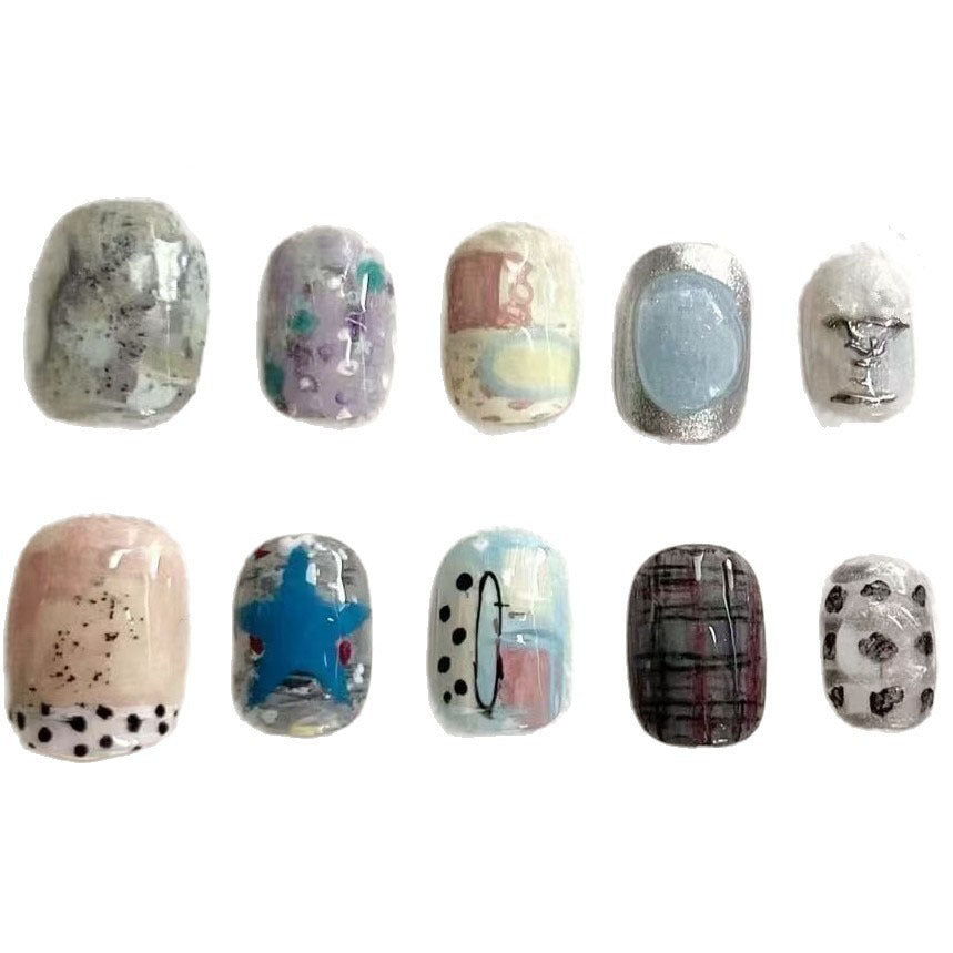 Artistic Press-On Nail Art Collection Kalsten