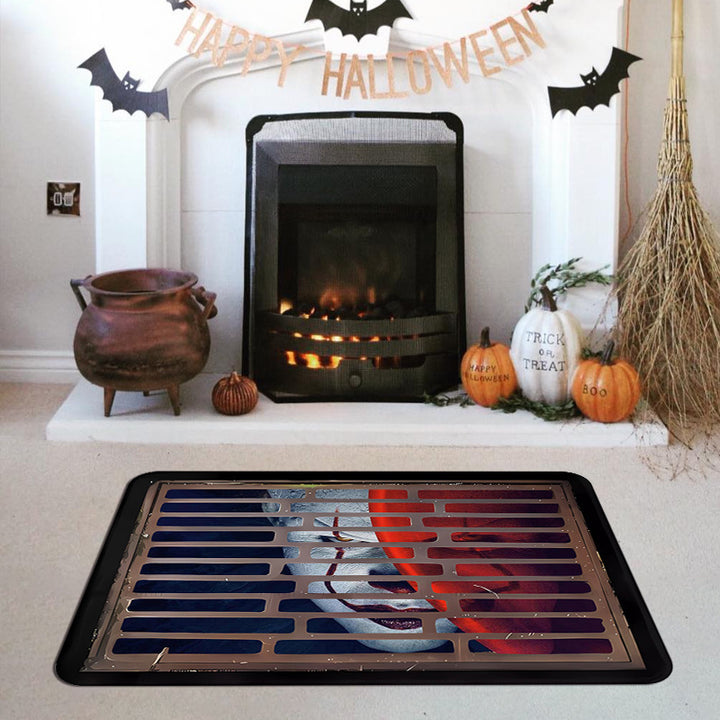 Horror-Themed Decorative Floor Mat