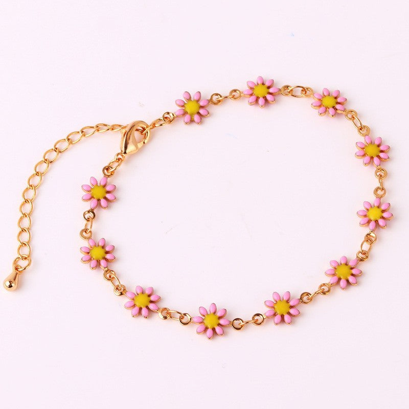 Floral Daisy Chain Necklace Kalsten