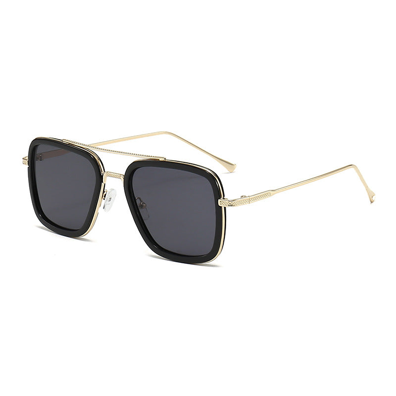 Women's stylish square sunglasses with metallic details Kalsten