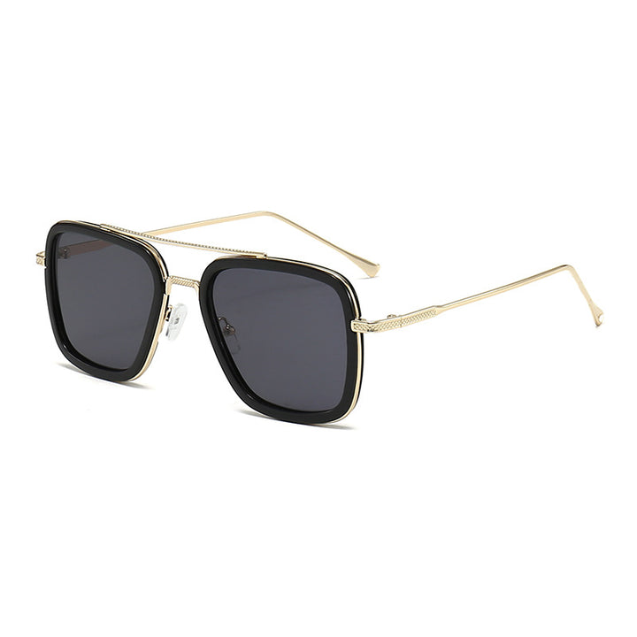 Women's stylish square sunglasses with metallic details Kalsten