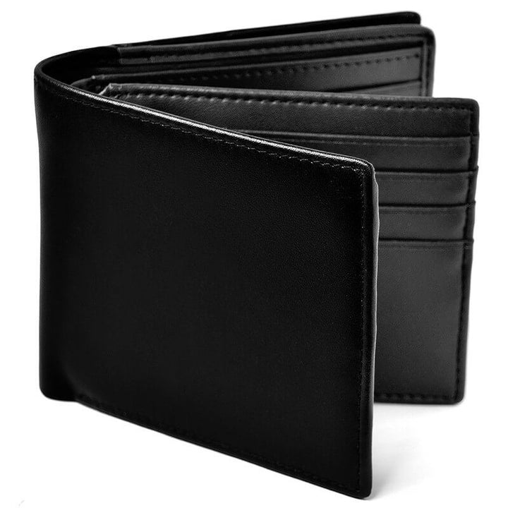 Dual-Tone Leather Bi-Fold Wallet Kalsten