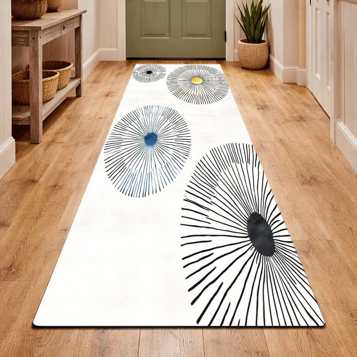 Premium Abstract Texture Outdoor Runner Mat