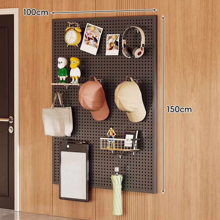 Wall-Mounted Pegboard Organizer