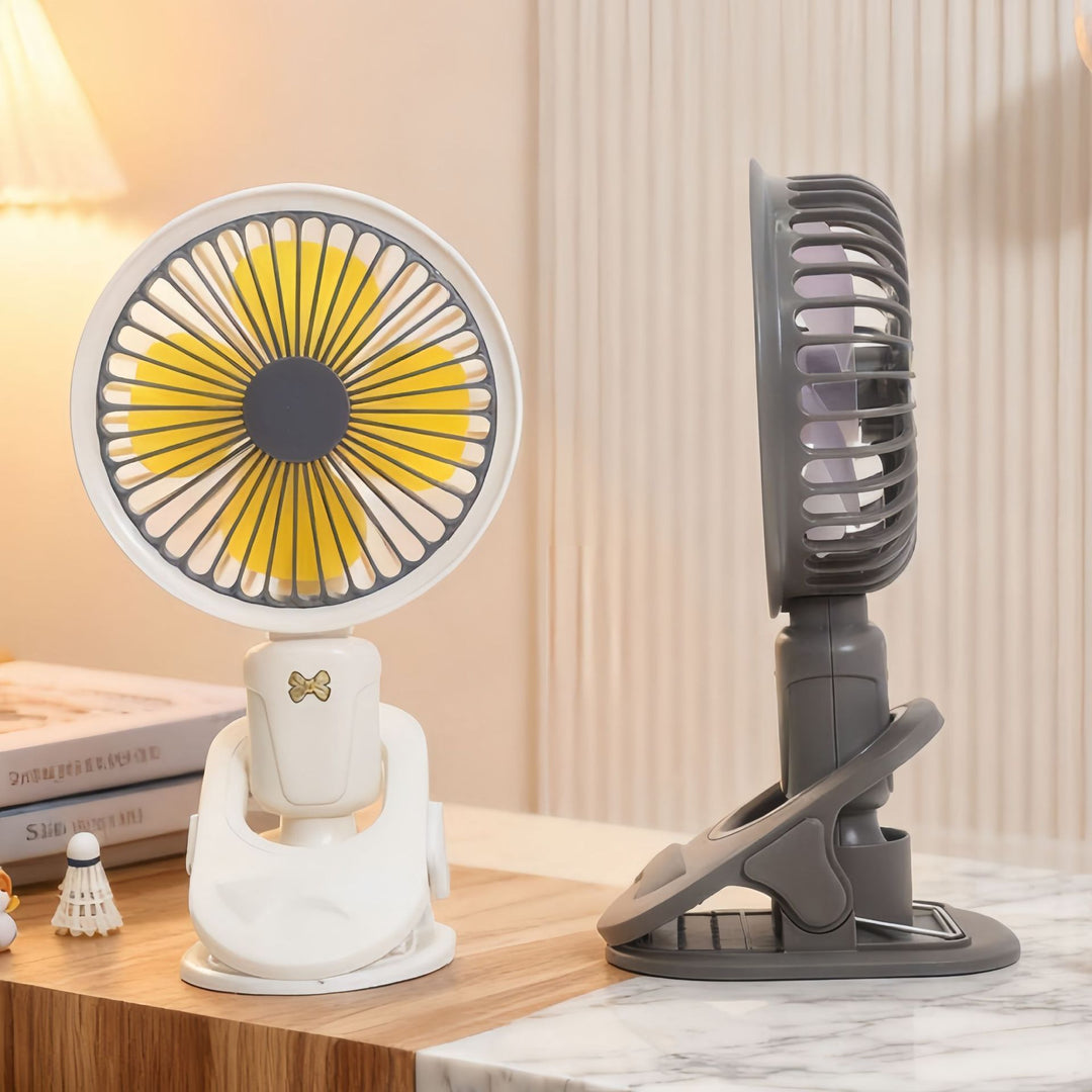 Women Portable Table Fan with Flexible Stand Kalsten