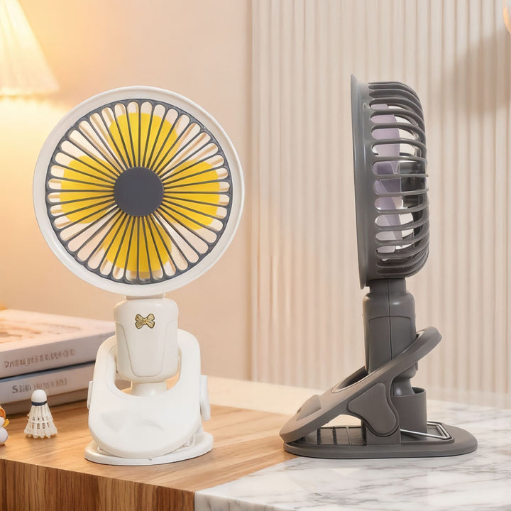 Portable mini fan with flexible tilt adjustment Kalsten
