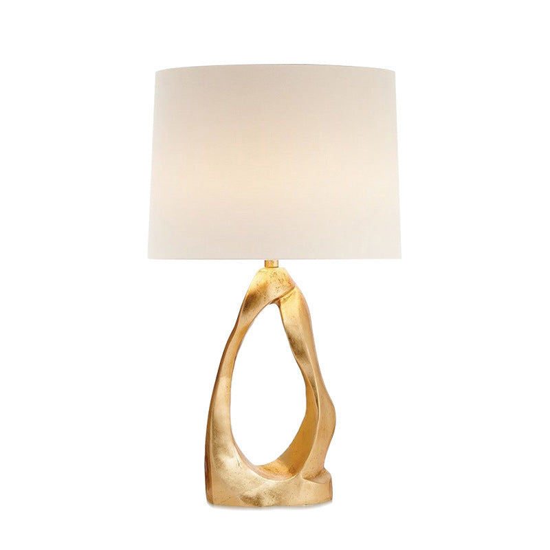 Artistic Table Lamp with Sculptural Design