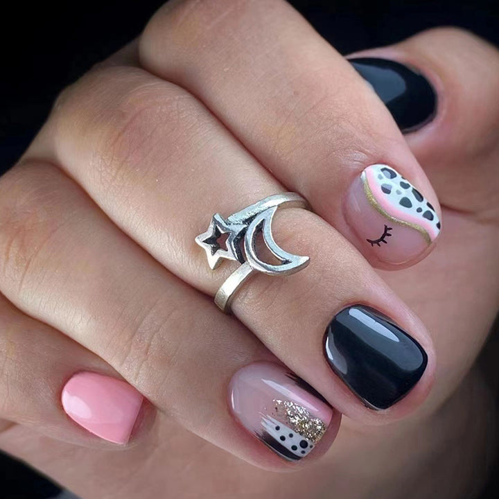 Elegant Celestial-Themed Adjustable Ring Kalsten