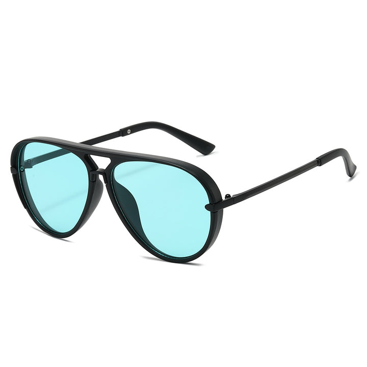 Elegant Aviator Sunglasses with Gold Accents Kalsten
