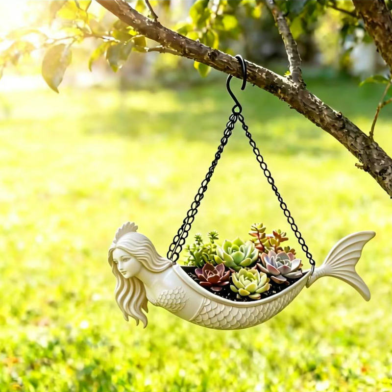 Enchanting Mermaid Planter Kalsten