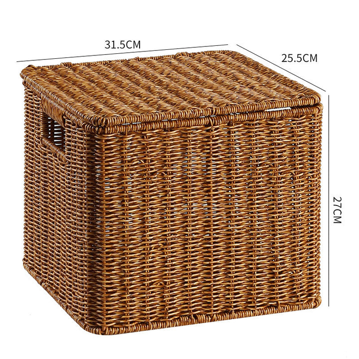Handwoven Rectangular Storage Chest Kalsten