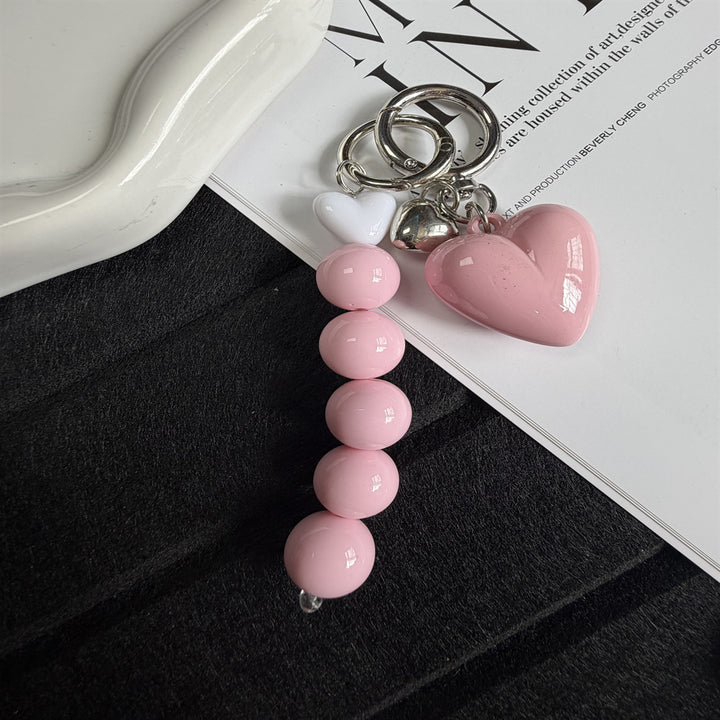 Decorative Heart-Themed Keychain Kalsten