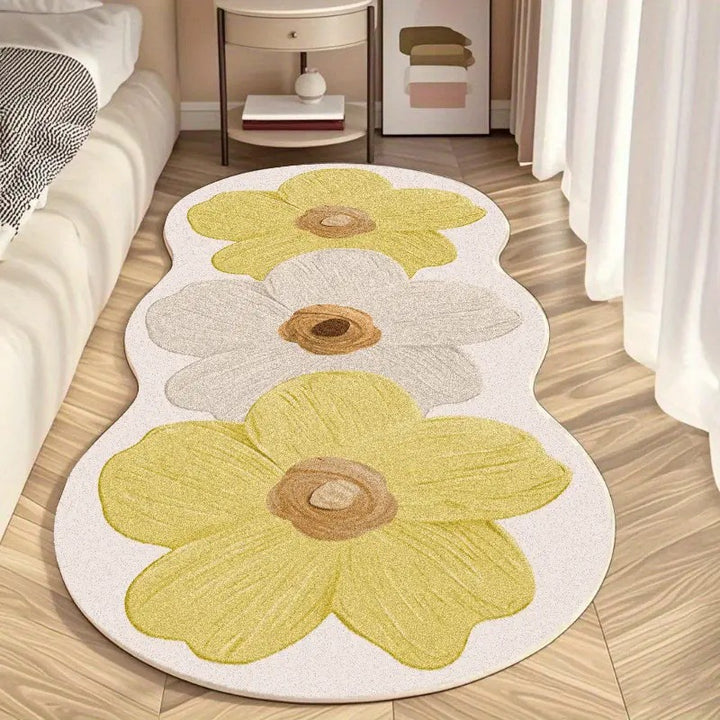 Flower Pattern Comfort Carpet