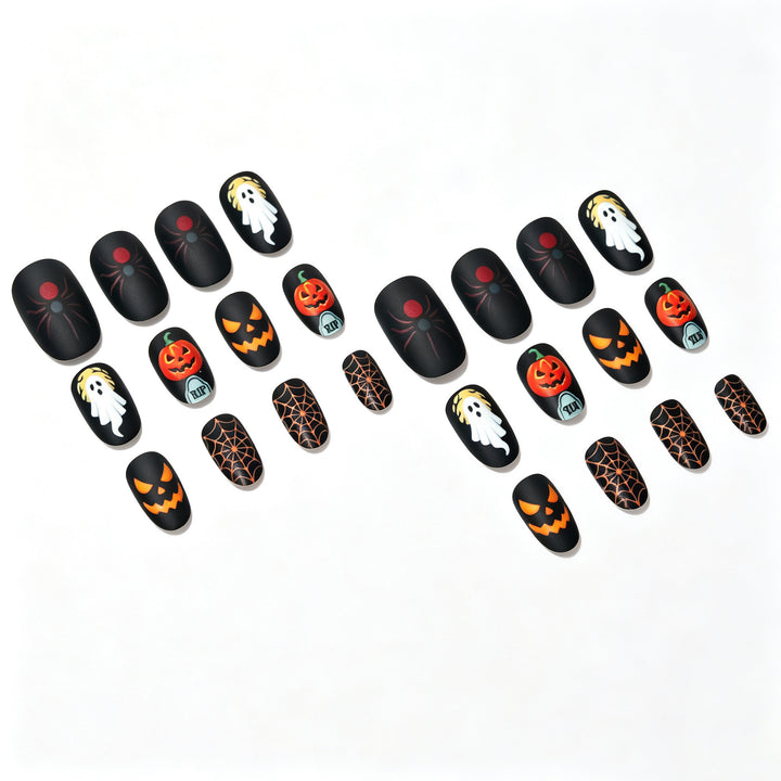 Spooky Halloween-Themed Nail Art Kit