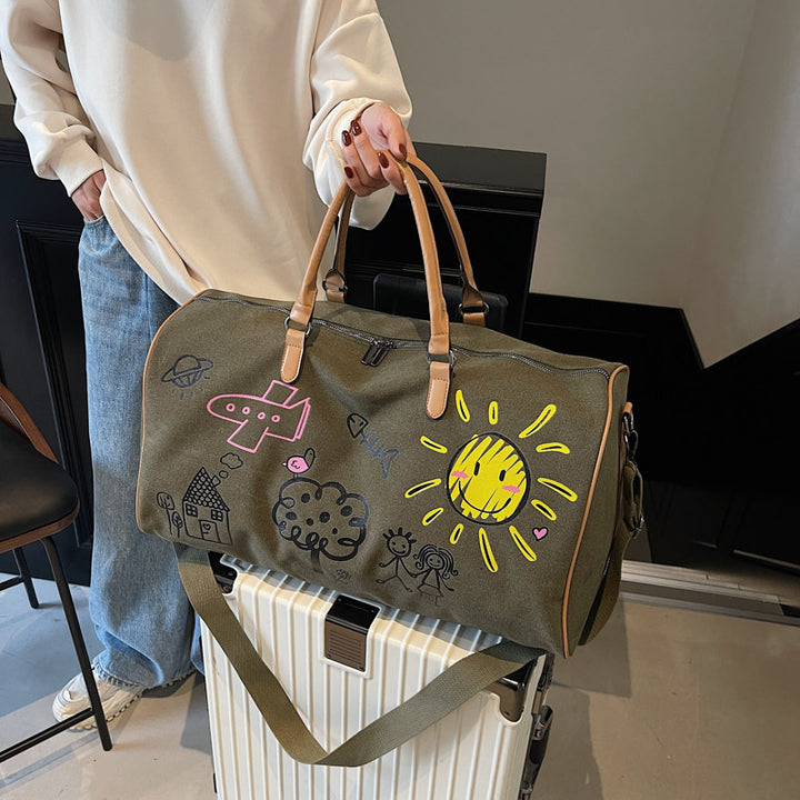Artistic Doodle Travel Duffle Bag Kalsten