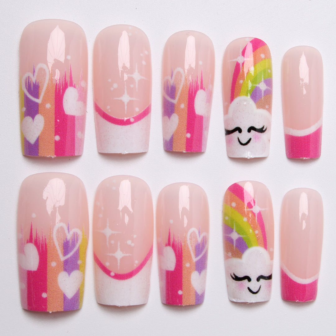 Creative Rainbow Nail Art Kalsten