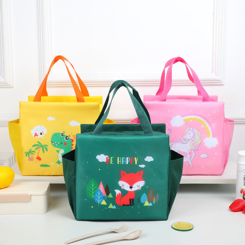 Insulated Fox-Themed Lunch Carrier Kalsten