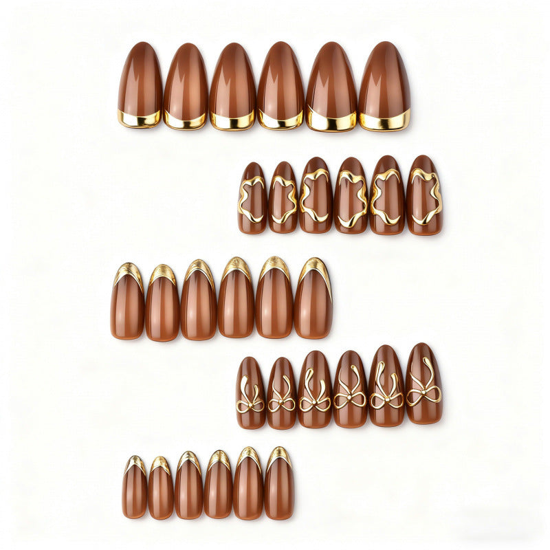 Decorative Press-On Nail Art Set Kalsten