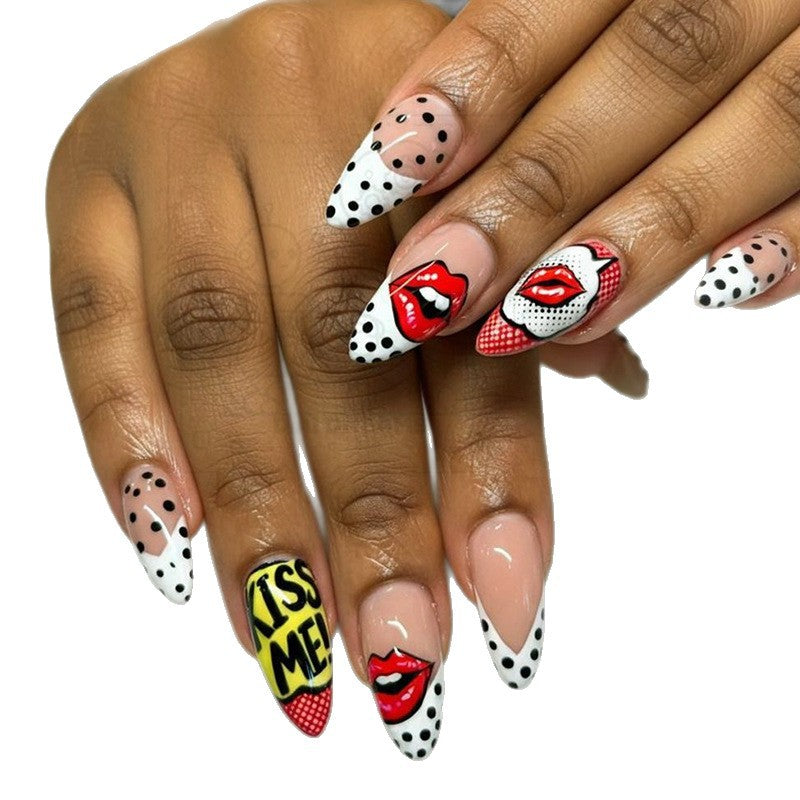 Artistic Gel Nail Art Extensions Kalsten