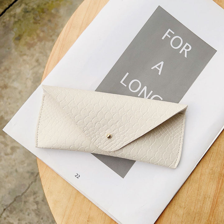 Textured Leather Eyewear Case Kalsten