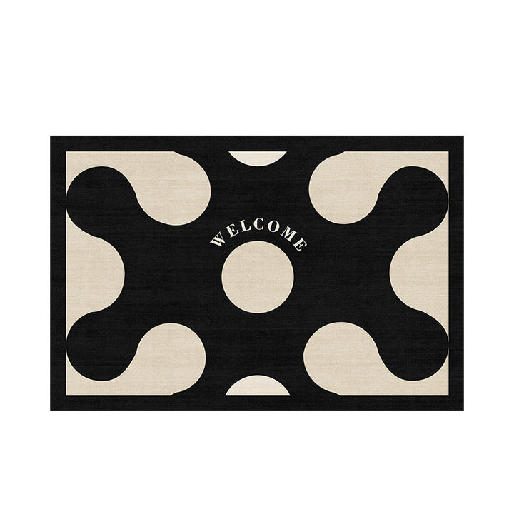 Contemporary Welcome Mat for Home Entryway
